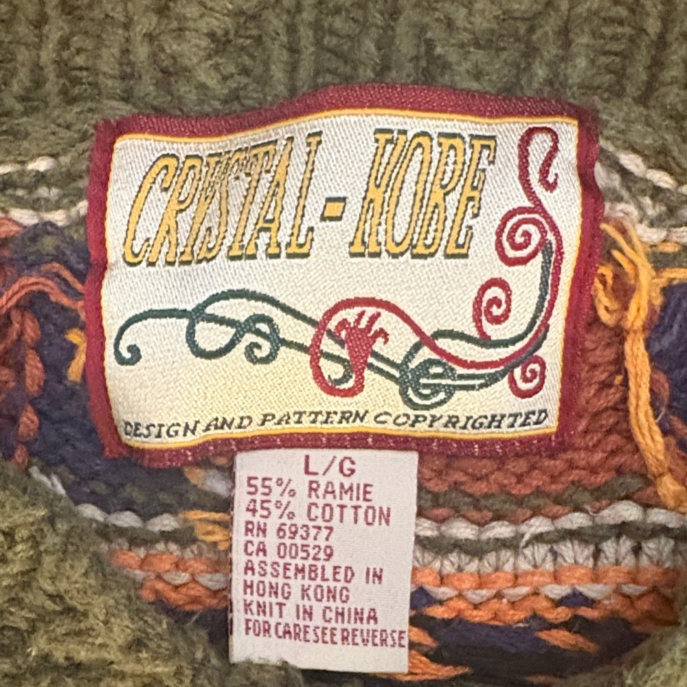 Colorful Patterned Sweater - Picture 3 of 4